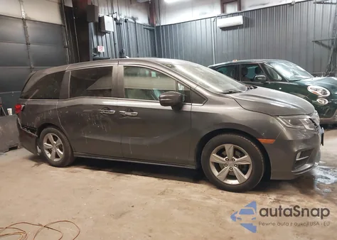 2018 Honda Odyssey Ex-L from USA, damaged, VIN 5FNRL6H76JB080782
